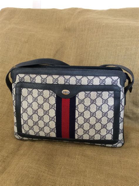 vintage gucci accessory collection shoulder bag|authentic gucci vintage bag.